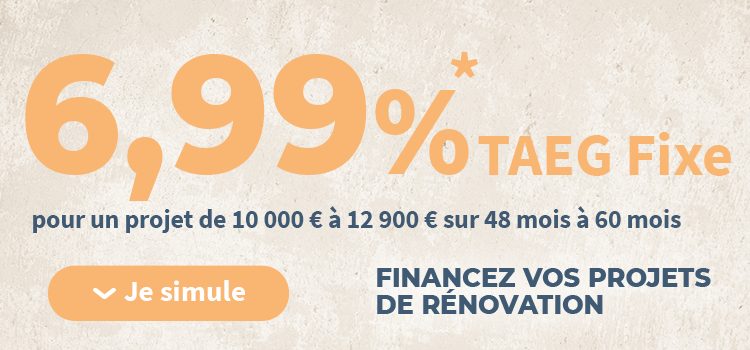 Financez vos projets rénovation